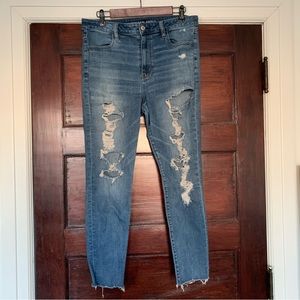 American Eagle Distressed Skinny Jeans